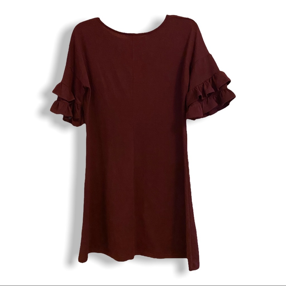 Speechless dress maroon size small - Picture 4 of 6